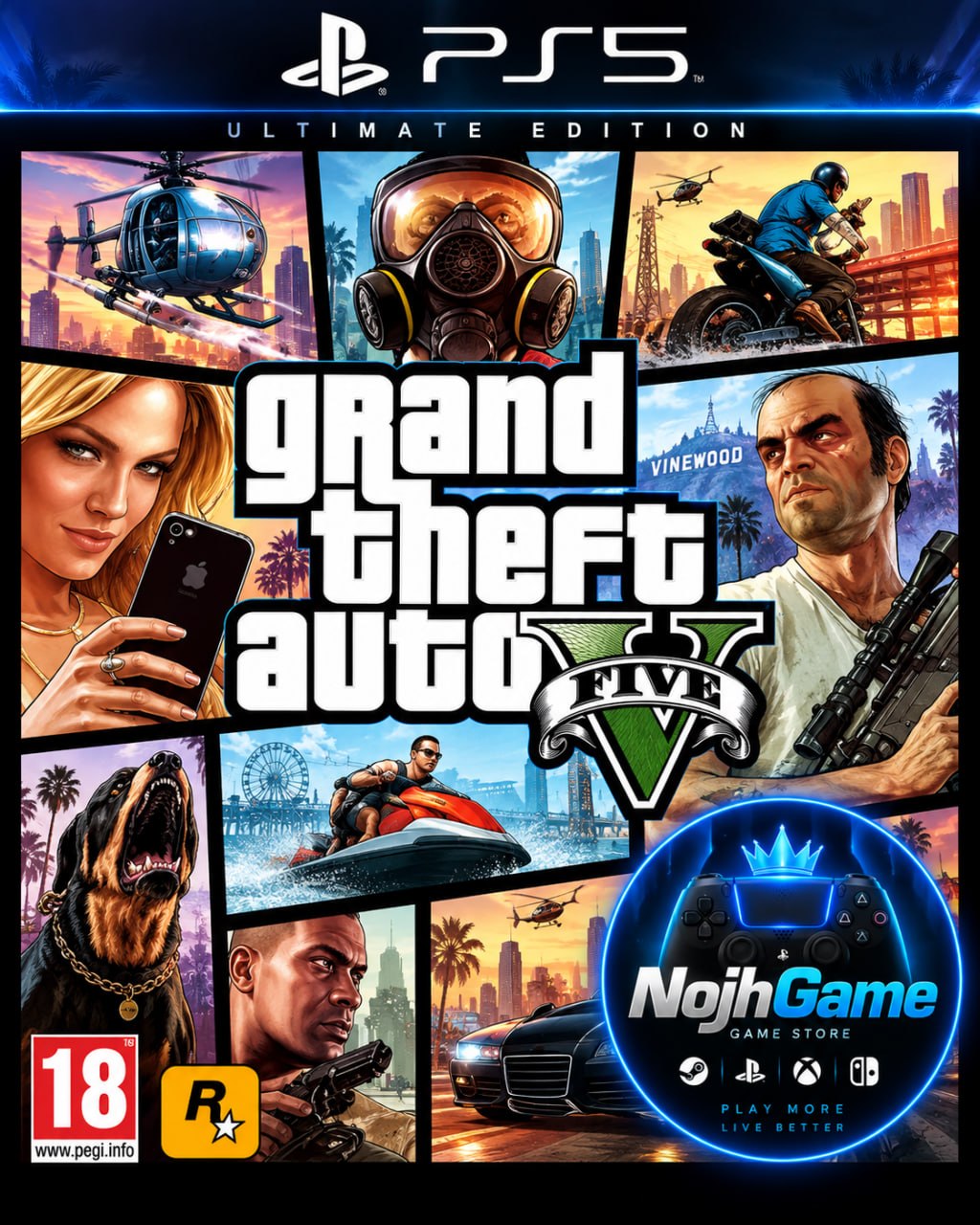 نقد و بررسی بازی GTA V برای PS5